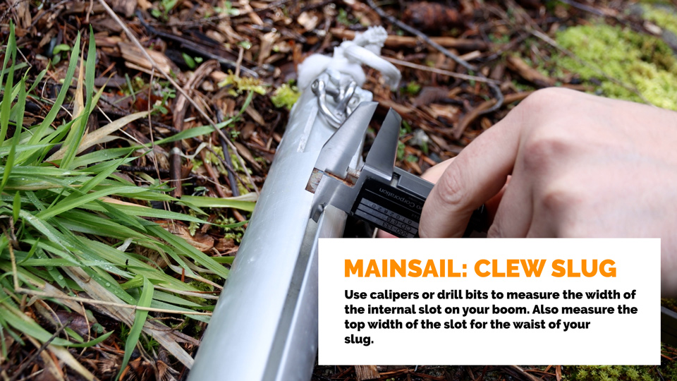 Mainsail: Clew Slug Image 2