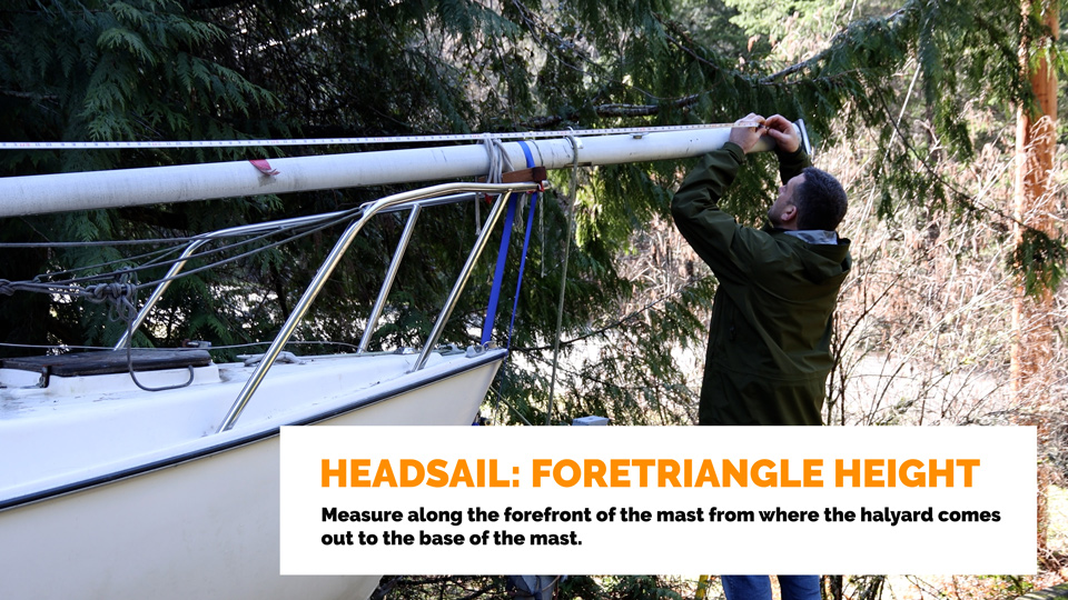 Headsail Foretriangle Height