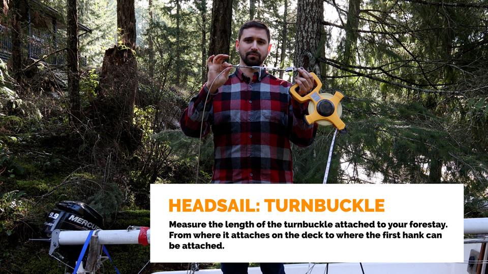 Headsail Turnbuckle