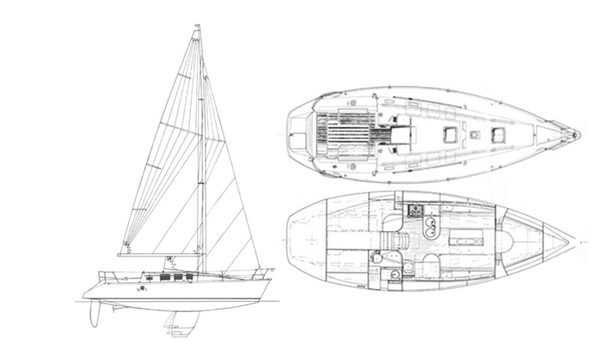 Beneteau-35-S5-Drawing