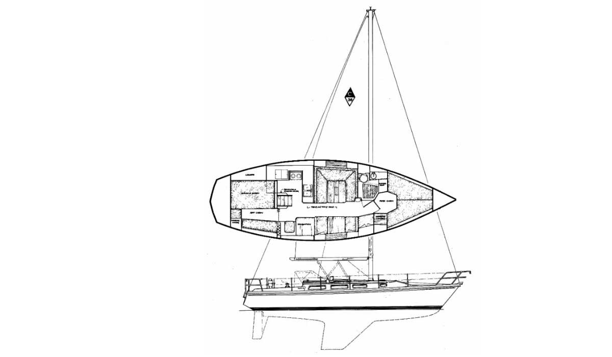 Catalina-36-Drawing-Diagram