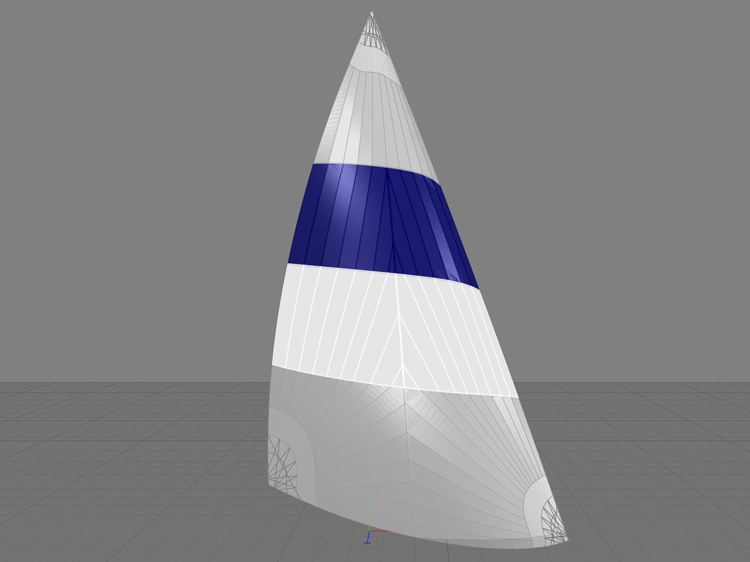 albacore sailboat spinnaker