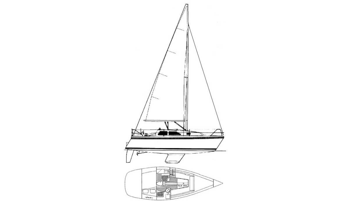 Hunter-27-WK-drawing-Diagram