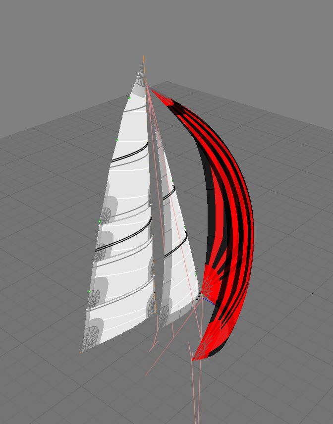 Lagoon 410 Sail Design