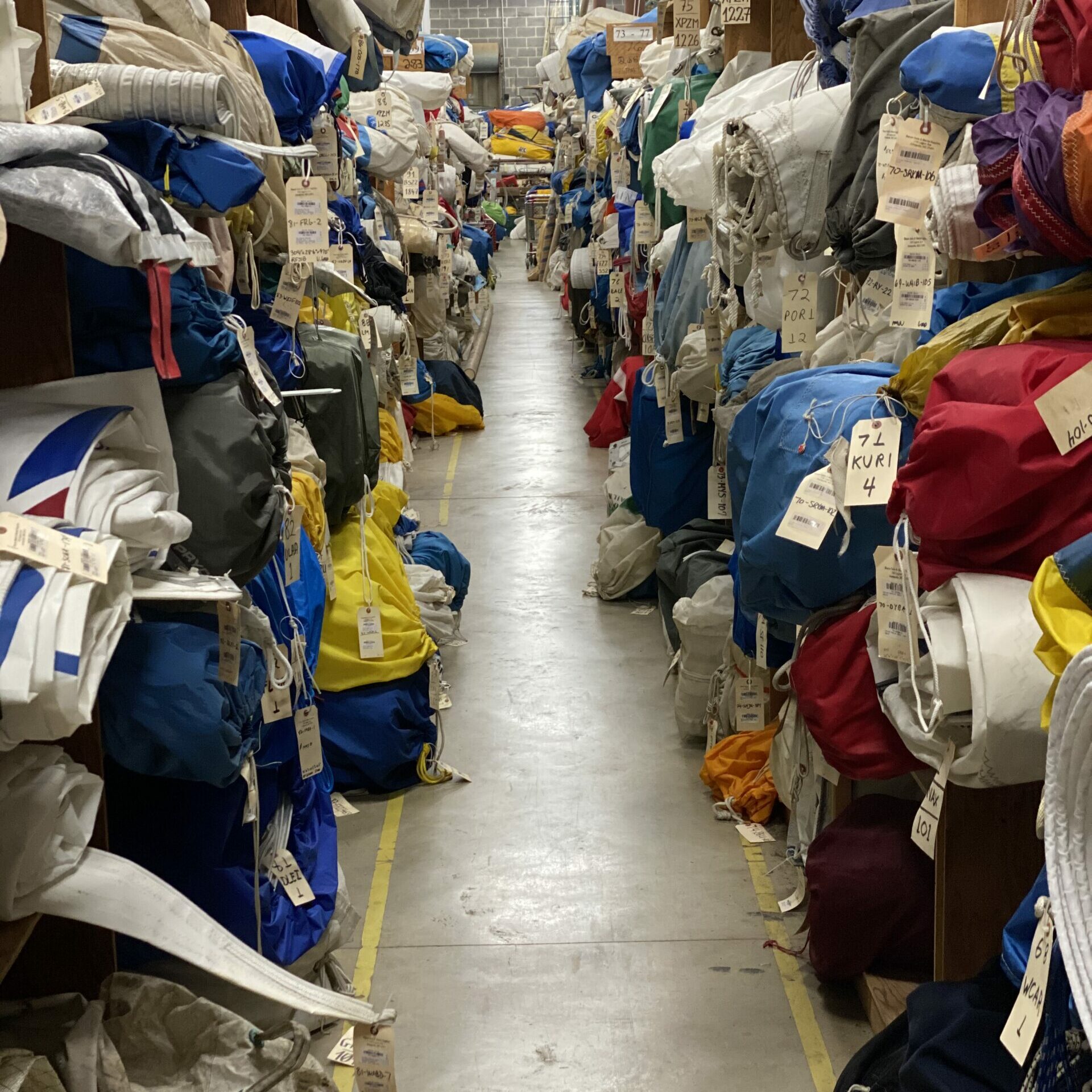 Used Head Sails, Mainsails and Spinnakers