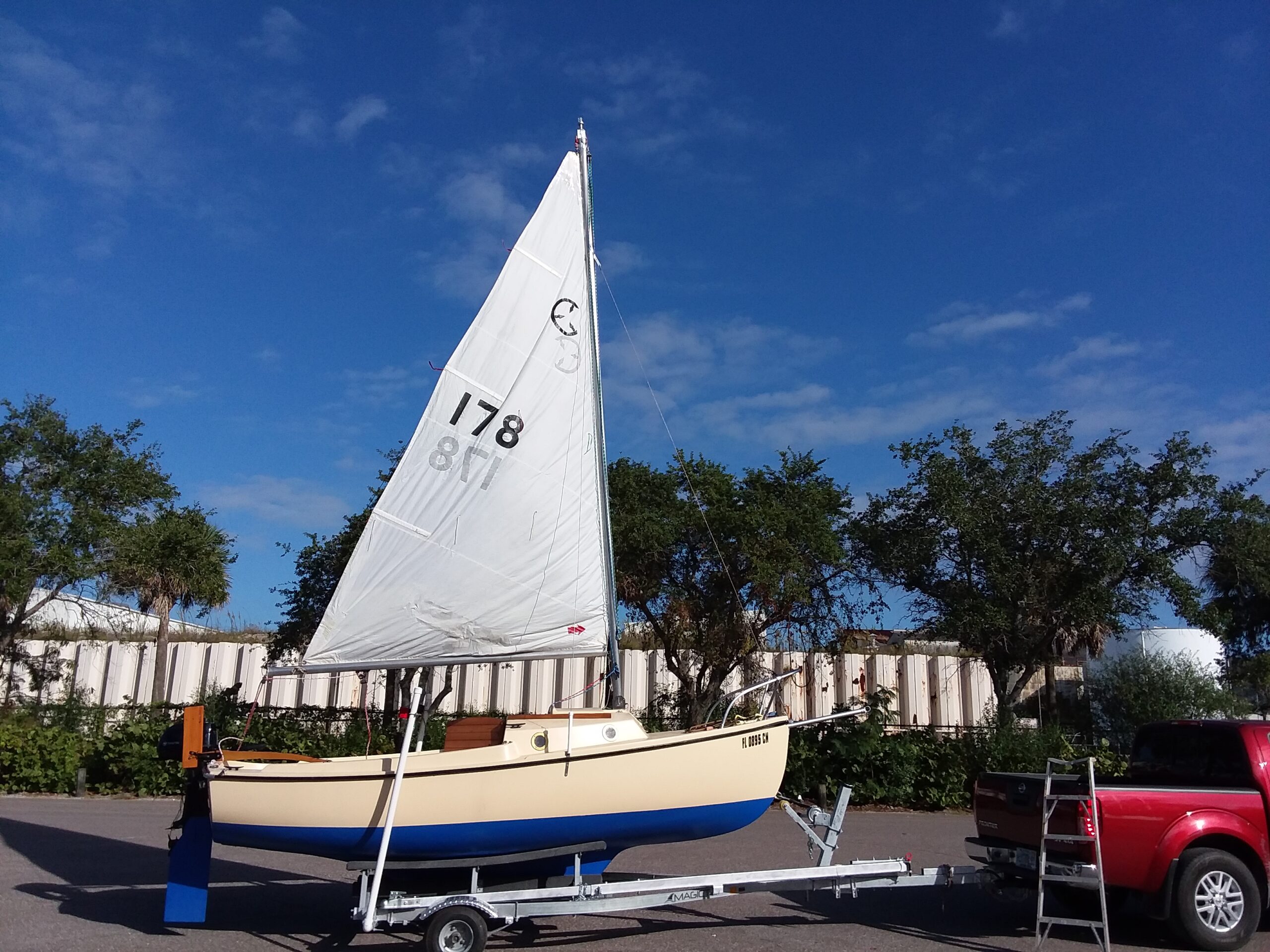 craigslist compac 16 sailboat