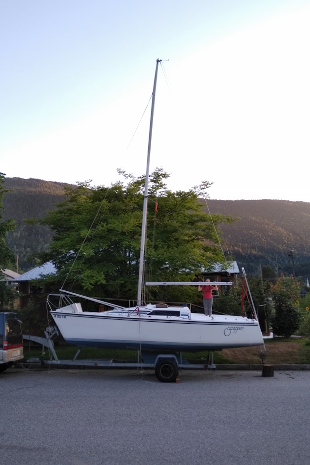 hunter 23 foot sailboat