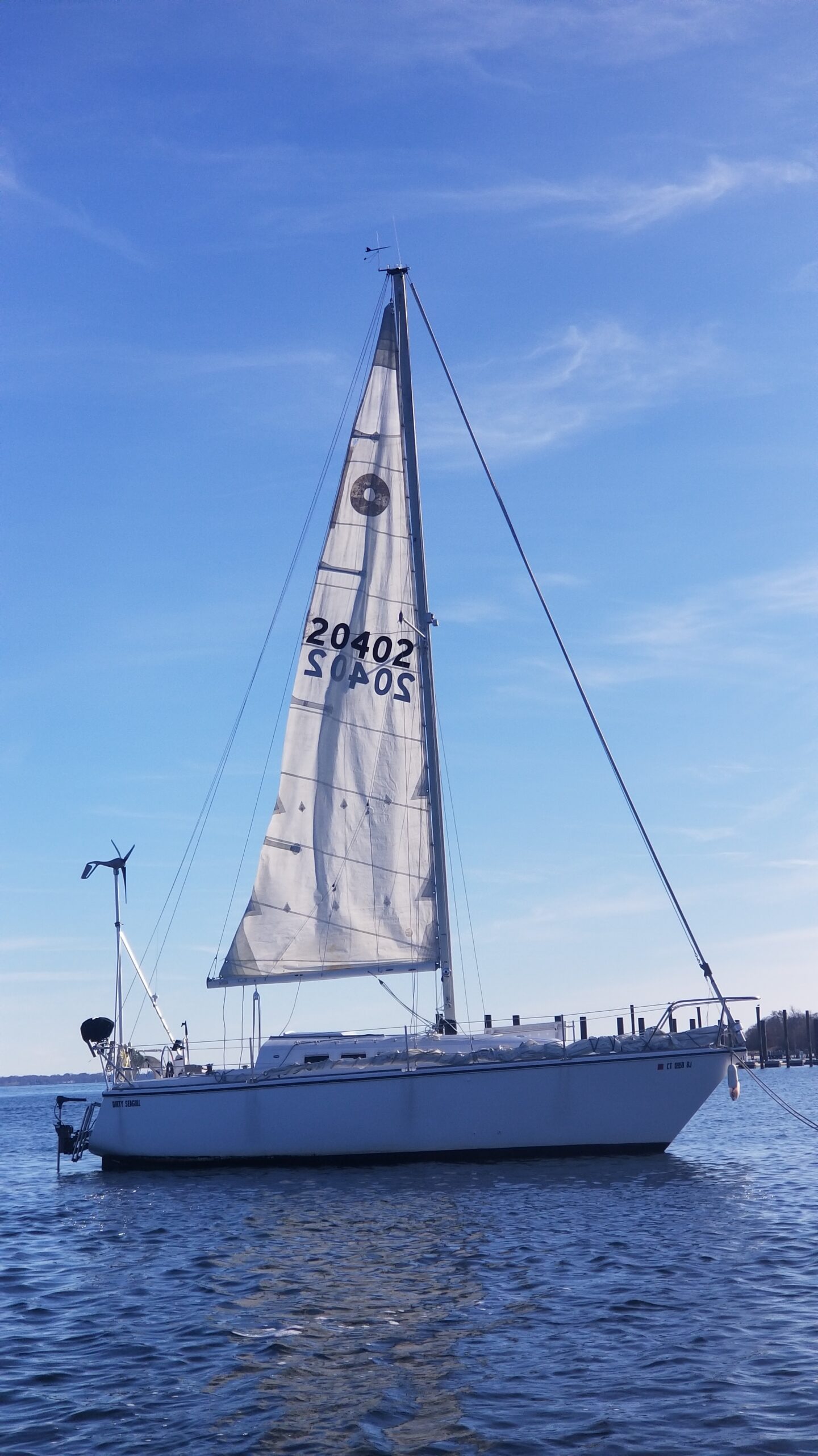 1987 o'day 28 sailboat