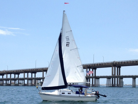 18 ft precision sailboat