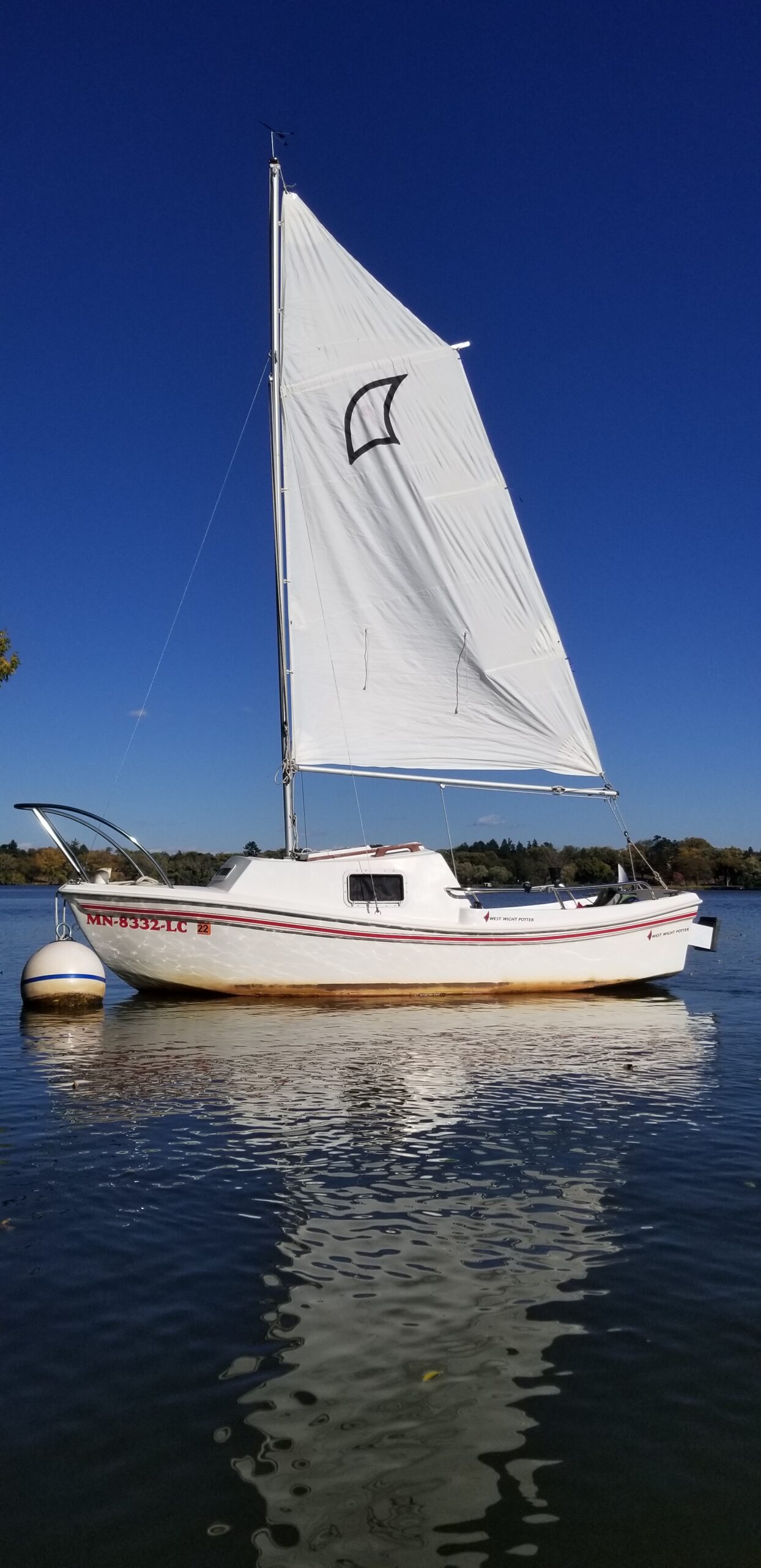 15 ft west wight potter sailboat